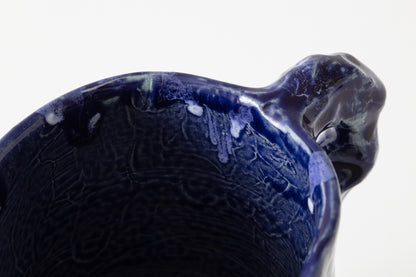 Dark Blue Studio Vase