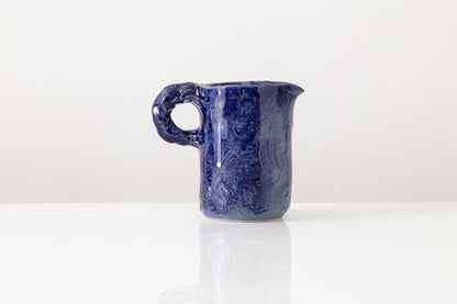 Dark Blue Studio Pitcher