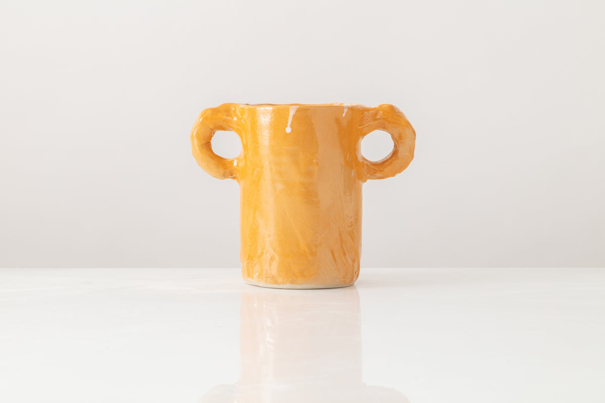 Orange Studio Vase