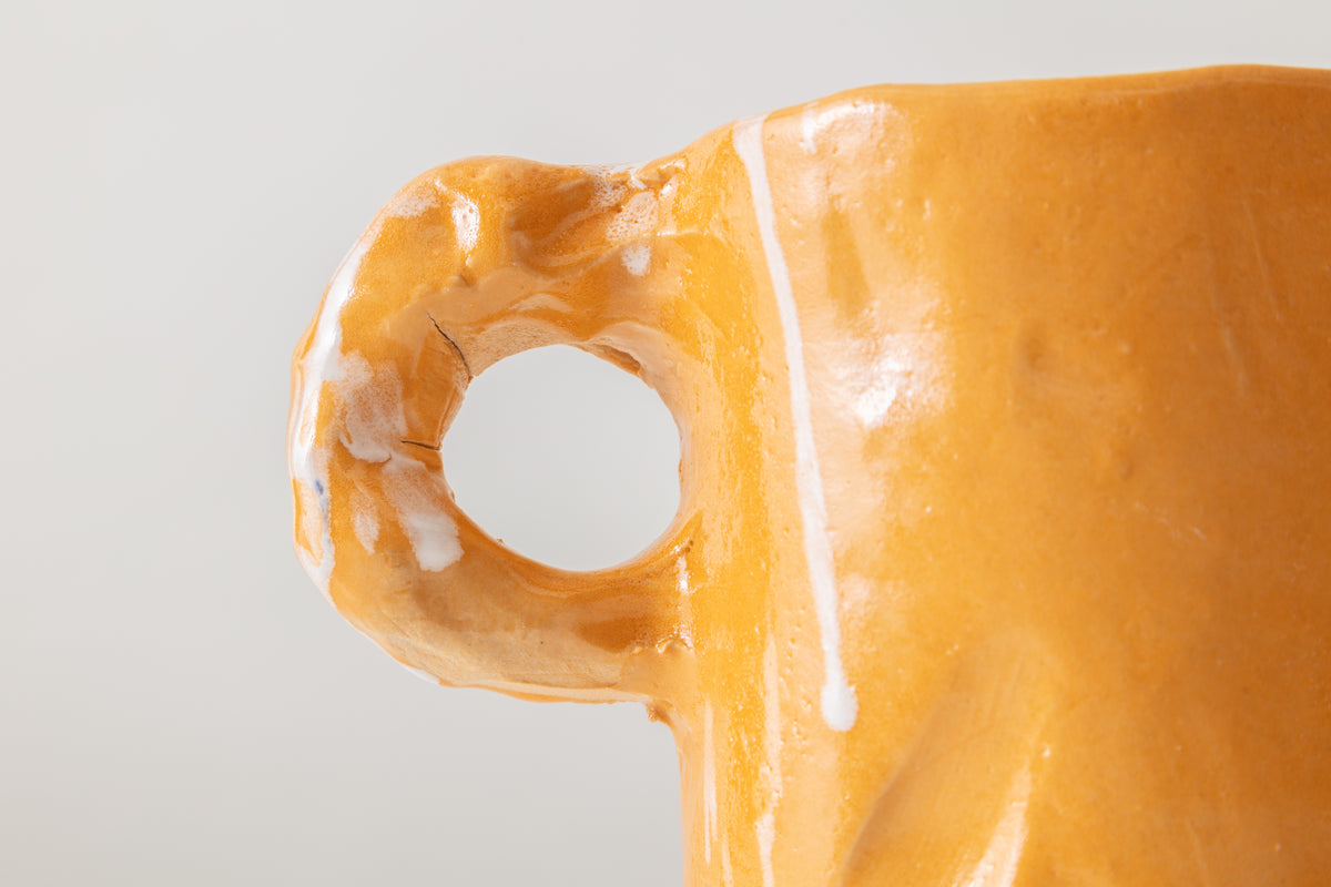 Orange Studio Vase