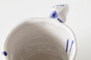 White Studio Vase