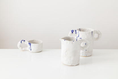 White Studio Vase