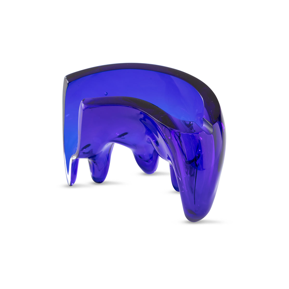 Open Mountains Glass Ashtray