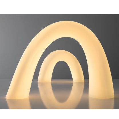 Large Arc Hand-blown Glass Inhabitants Light