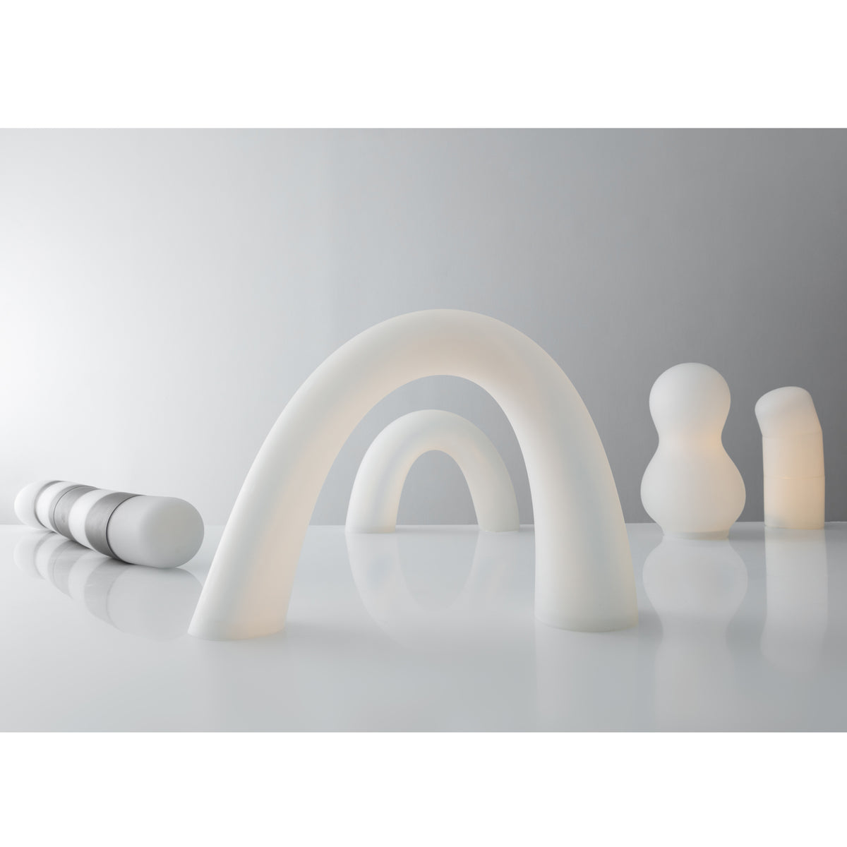Gourd Hand-blown Glass Inhabitants Light