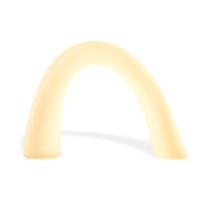 Large Arc Hand-blown Glass Inhabitants Light