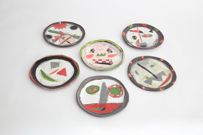 Pirate Freckle Sprinkle Plate