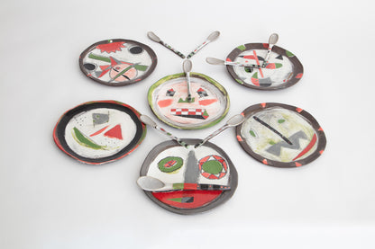 Pirate Freckle Sprinkle Plate