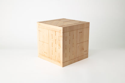 Maple Frogger Cube