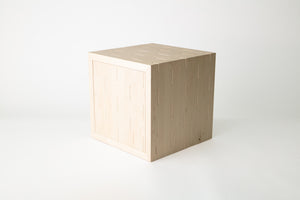 Maple Dashes Cube