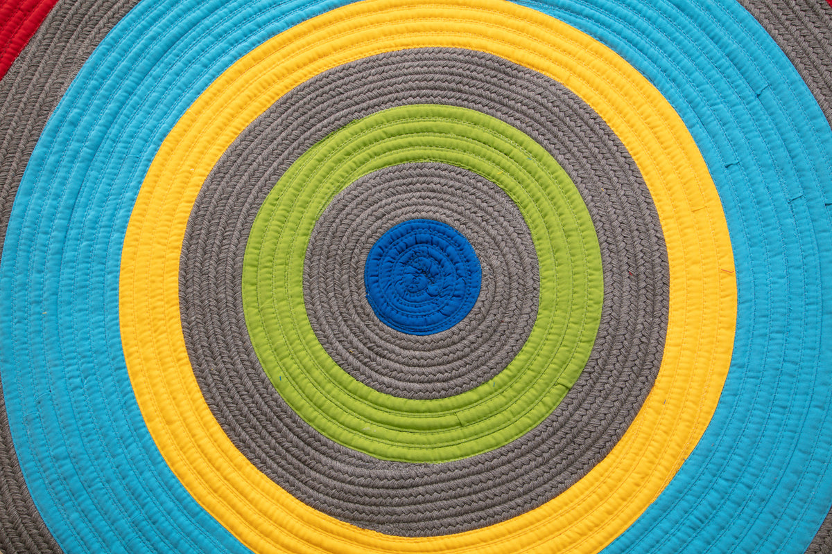 Primary Rings Rug