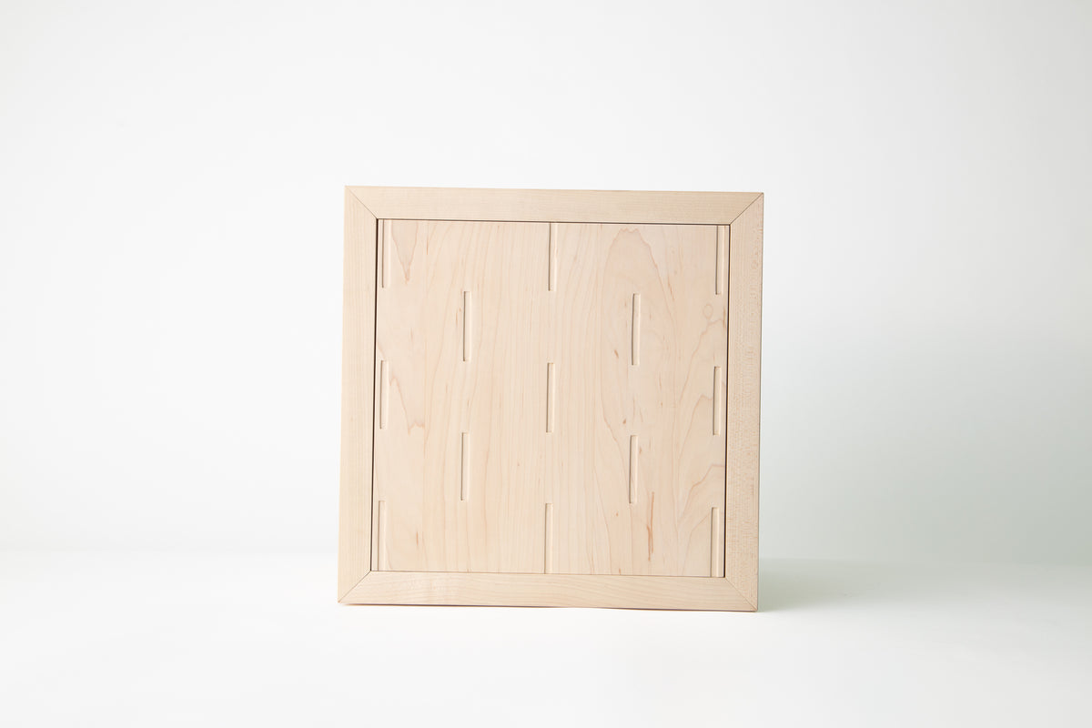 Maple Dashes Cube