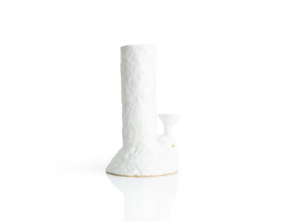 Bong-like Sculpture in White