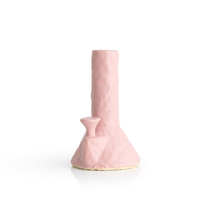 Bong-like Vase in Pink