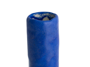 Bong-like Vase in Cobalt