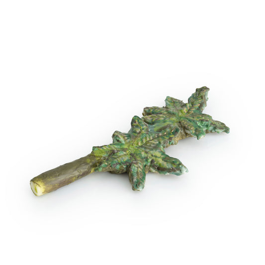 Ornate Weed Taper Candle