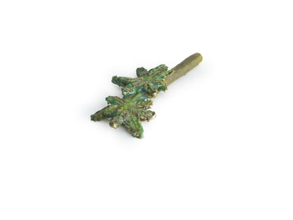 Ornate Weed Taper Candle