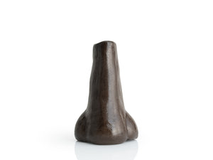 Nose Vase - Dark Brown