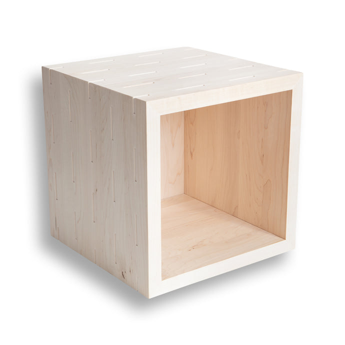 Maple Dashes Cube