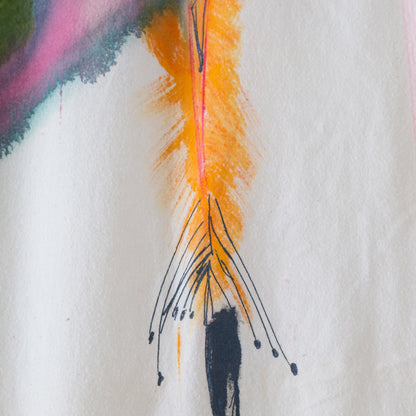 Quilt Painting 'Wings to My Dune' Tapestry Textile Art