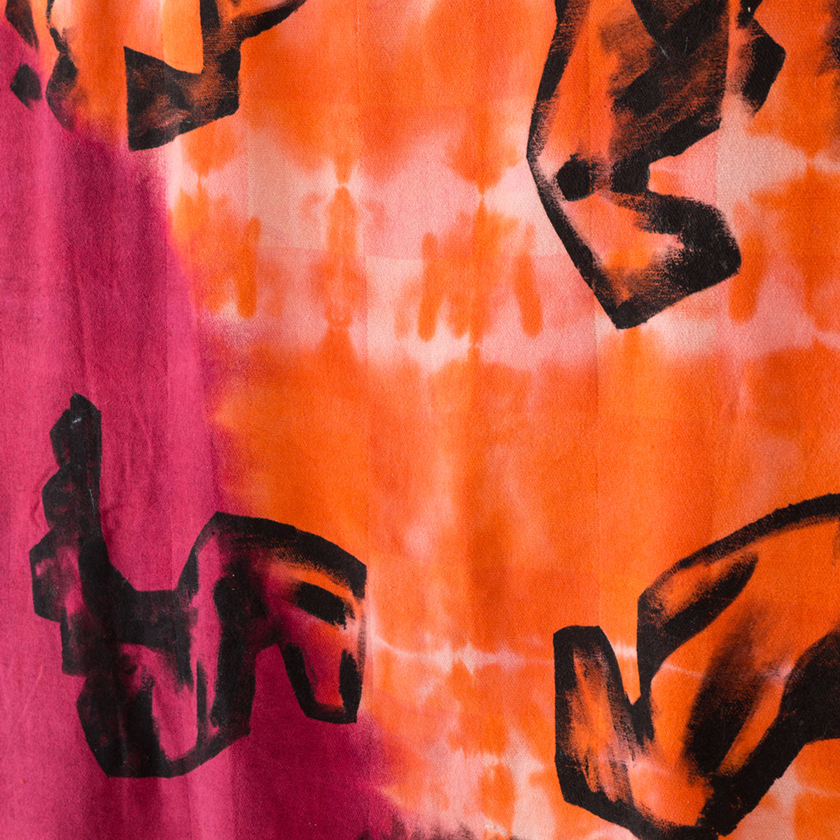 Quilt Painting 'Pattern Series 2' Tapestry Textile Art