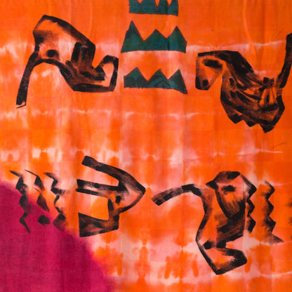 Quilt Painting 'Pattern Series 2' Tapestry Textile Art
