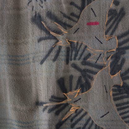 Quilt Painting 'Pattern Series 4' Tapestry Textile Art