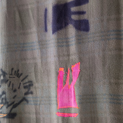 Quilt Painting 'Pattern Series 4' Tapestry Textile Art