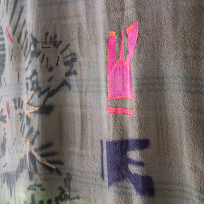 Quilt Painting 'Pattern Series 4' Tapestry Textile Art