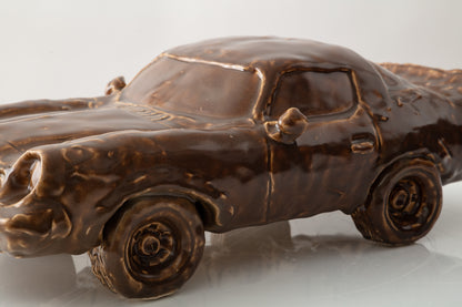 Buckskin Camaro Ceramic Sculpture