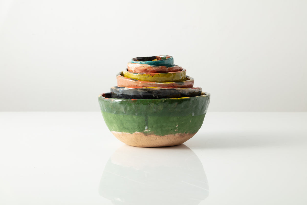 Bowls Falling Asleep - Nesting Bowls