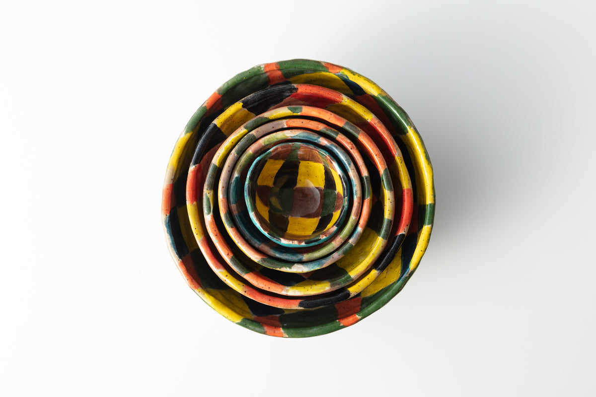 Bowls Falling Asleep - Nesting Bowls