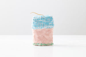 Pink House Sculptural Candle