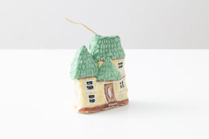 Yellow House Sculptural Candle