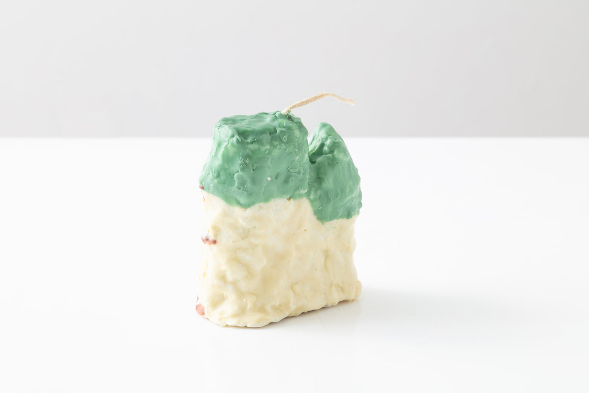 Yellow House Sculptural Candle