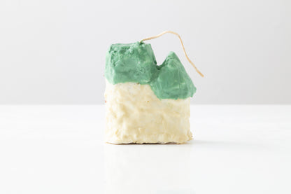 Yellow House Sculptural Candle