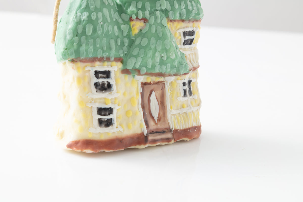 Yellow House Sculptural Candle