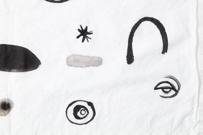 Eyes Hand-painted Cotton Pillow Cases