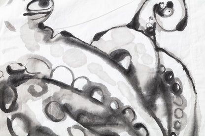 Octopus Hand-painted Cotton Pillow Cases
