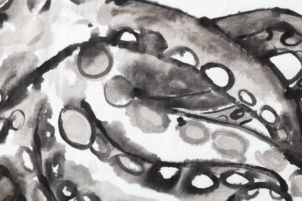 Octopus Hand-painted Cotton Pillow Cases