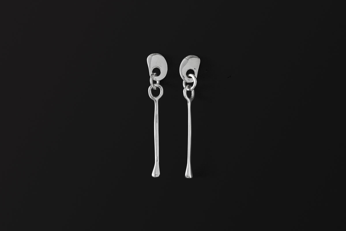 Tapley "Barlo" Silver Earrings
