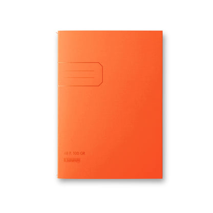 A5 Soft Cover Fluo Orange Notebook