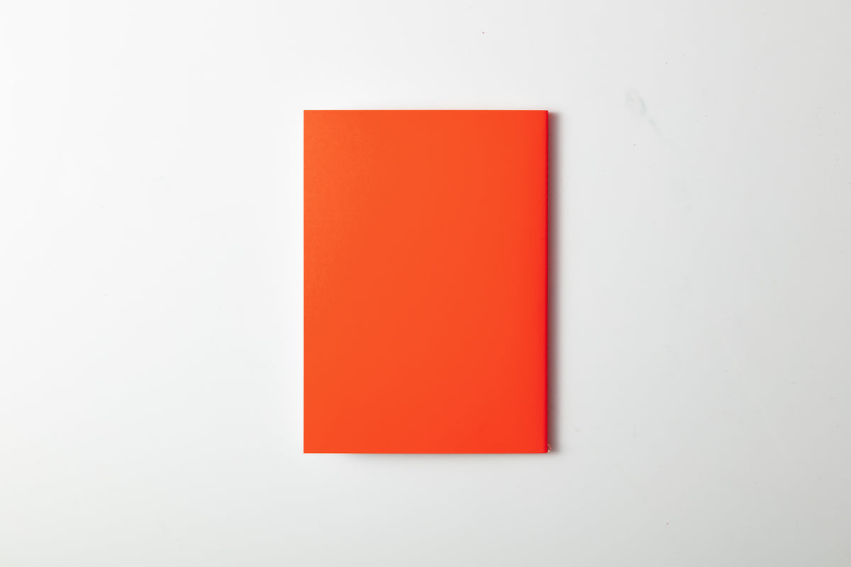 A5 Soft Cover Fluo Orange Notebook