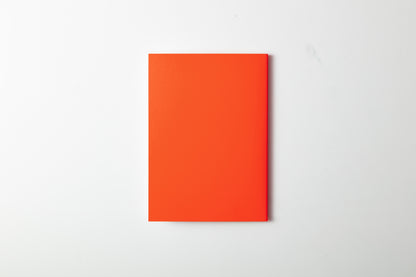 A5 Soft Cover Fluo Orange Notebook