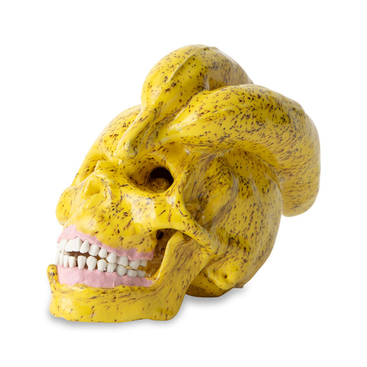 Keith Simpson "Banana Rocking Pot with Skulls" I