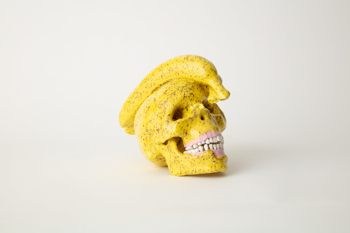 Keith Simpson "Banana Rocking Pot with Skulls" I