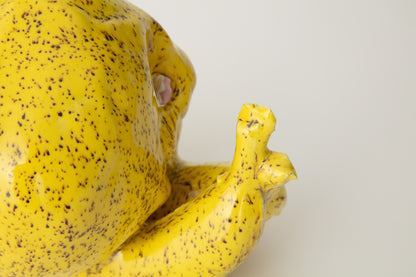 Keith Simpson "Banana Rocking Pot with Skulls" II