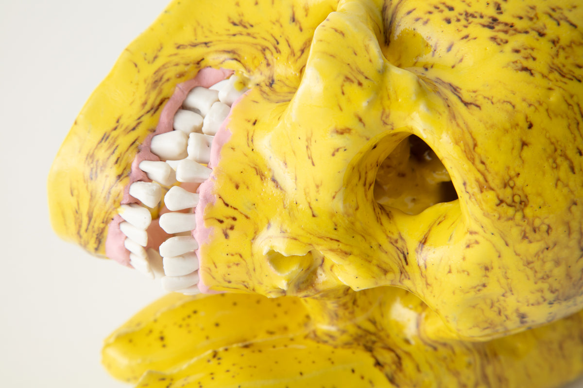 Keith Simpson "Banana Rocking Pot with Skulls" IV