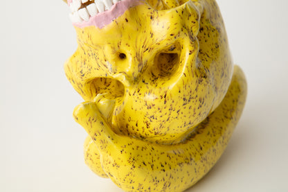 Keith Simpson "Banana Rocking Pot with Skulls" I