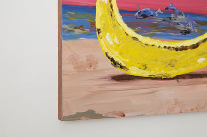 Marcel Alcalá "Beach Day" Painting